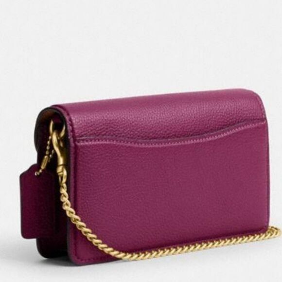 RETAIL Coach Tabby Crossbody in Plum with Brass Hardware - Picture 4 of 12